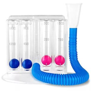 Espirometro 4 Bolas Inhalación y Exhalación