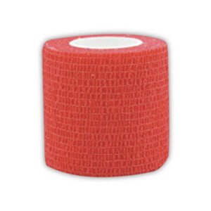 Venda cohesiva Rojo 10 cms x 5 mts